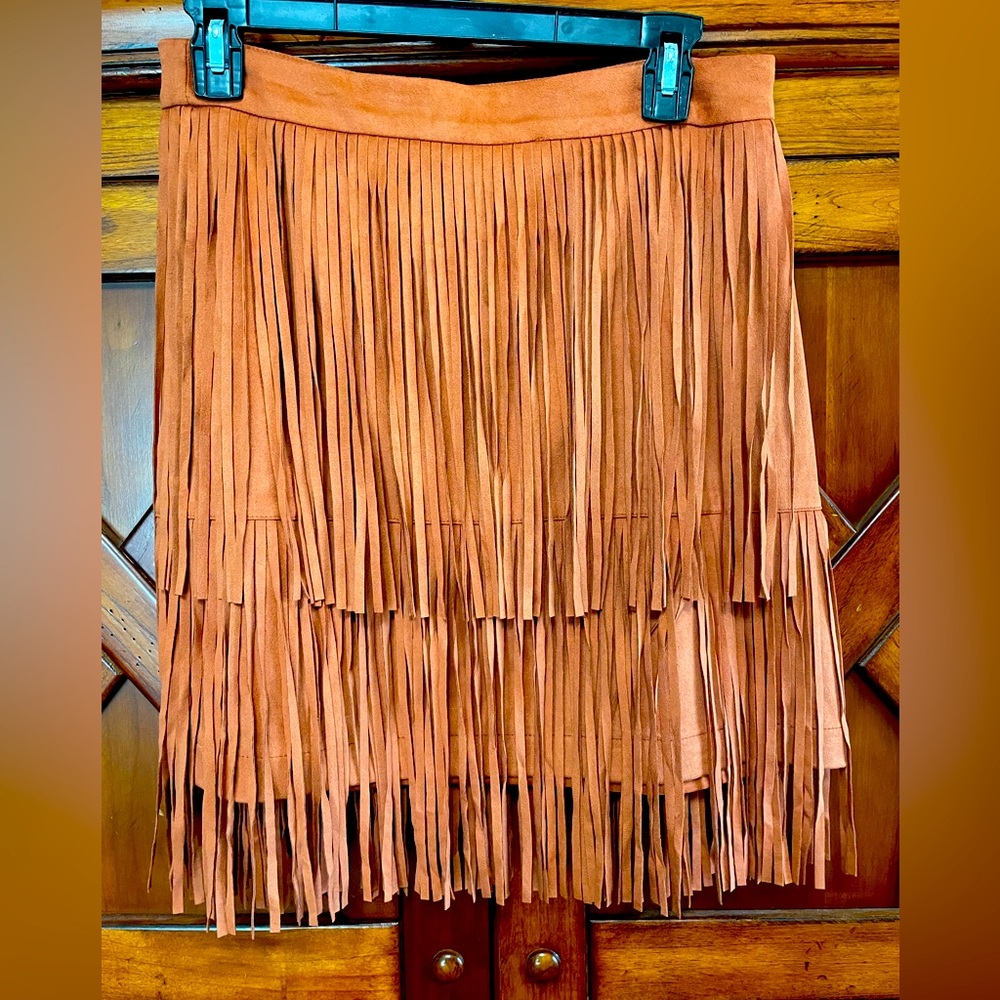 Idyllwind fringe skirt